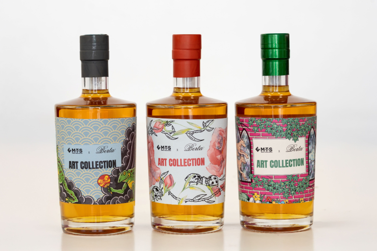 Quando la grappa incontra l’inchiostro: Milano Tattoo School e Distillerie Berta firmano una collezione che celebra la trasformazione