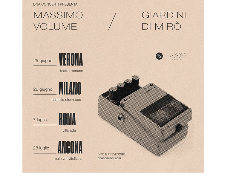 Massimo Volume e Giardini di Mirò insieme in concerto nella capitale Copertina album