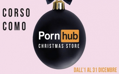 A Milano apre Pornhub Christmas Store, il primo temporary shop dedicato al porno|||