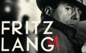 |Fritz Lang, locandina del film di Maugg|Fotogramma dl film M. - Il Mostro di Dusseldorf|Fotogramma dal film "Fritz Lang"|Fotogramma dal film "Fritz Lang"||||