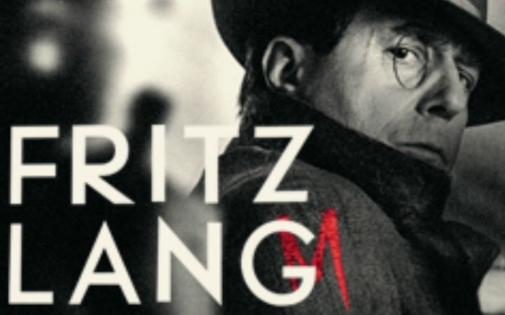 |Fritz Lang, locandina del film di Maugg|Fotogramma dl film M. - Il Mostro di Dusseldorf|Fotogramma dal film "Fritz Lang"|Fotogramma dal film "Fritz Lang"||||