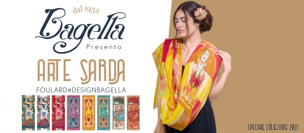 Bagella presenta la collezione foulard 2021 Arte Sarda|||