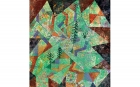 Paesaggio in verde con mura, detto "Costruzione boschiva", 1919|"Con la lampada a gas", 1915|"Roccia artificiale", 1927|||
