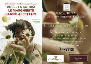 Le margherite sanno aspettare: Roberta Schira presenta il suo ultimo romanzo il 27 febbraio a Milano